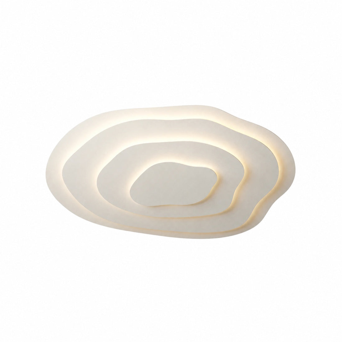 Aeris Mimir Wave-Form Acrylic Ceiling Light Modern Minimalist Surface Mount Lamp Living Room & Bedroom