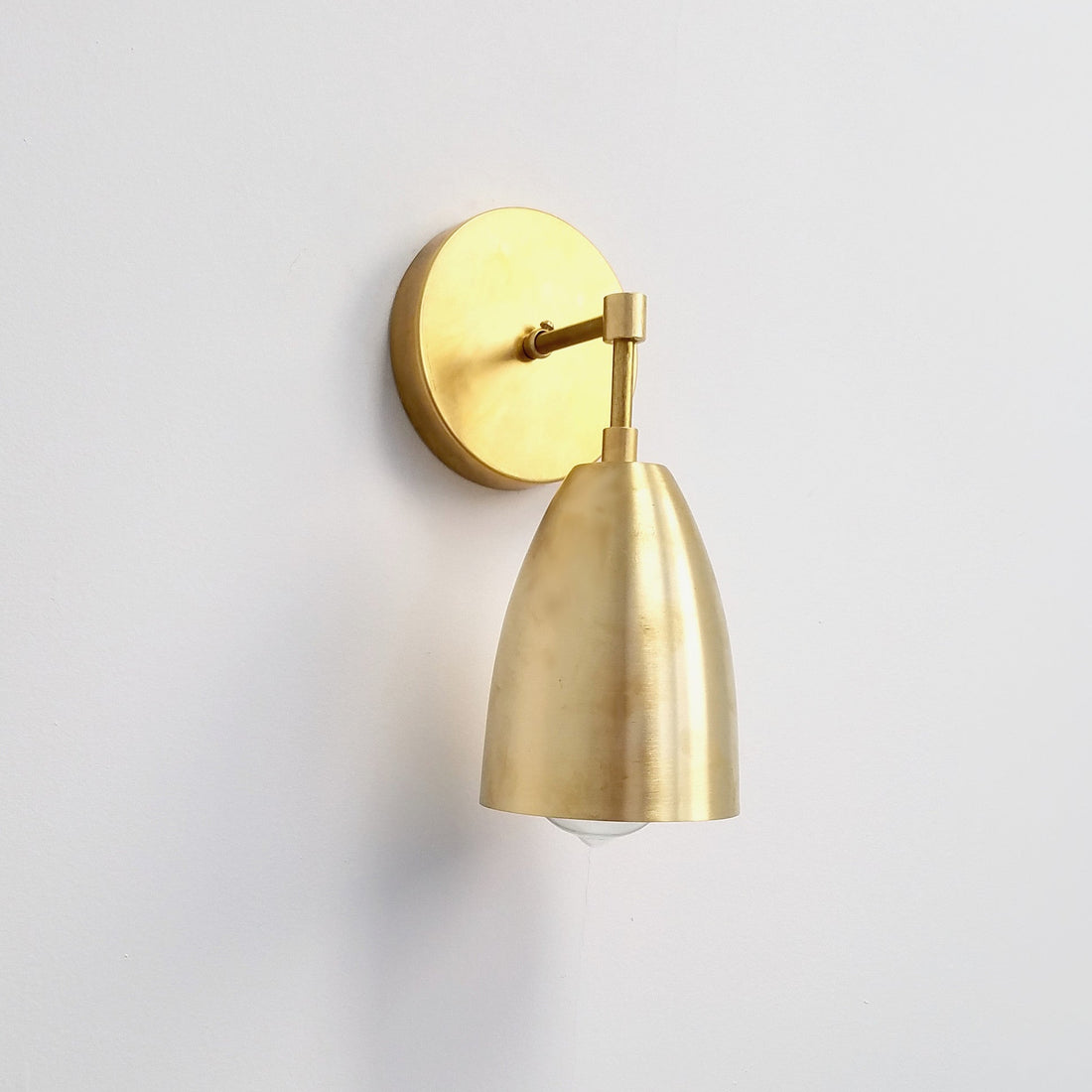 Contemporary Elegant Cone Wall Sconce For Modern Ambiance