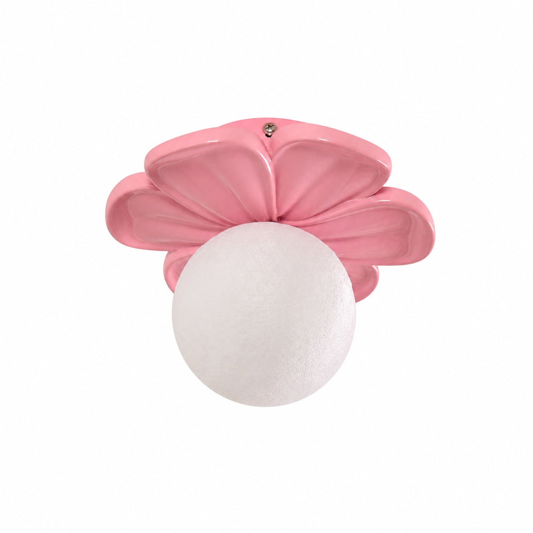 Cream Bloom Flower Ceiling Lamp