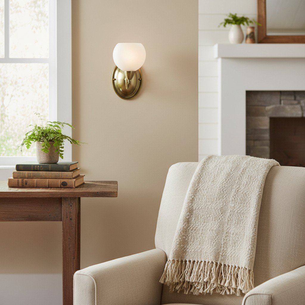 Armicora Modern Curved Wall Light – Elegant Decorative Fixture for Living Rooms & Bedrooms