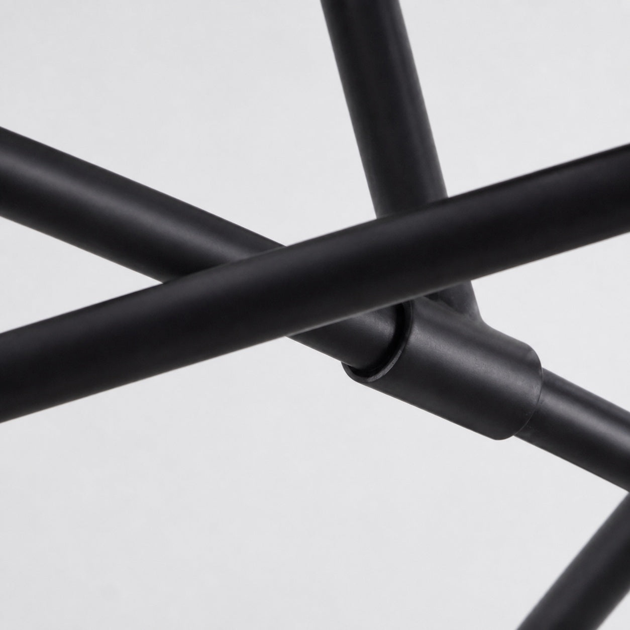 Nordivela Contemporary Semi‑Flush Ceiling Lamp - Sleek Metal Multi Arm Fixture for Home Interiors