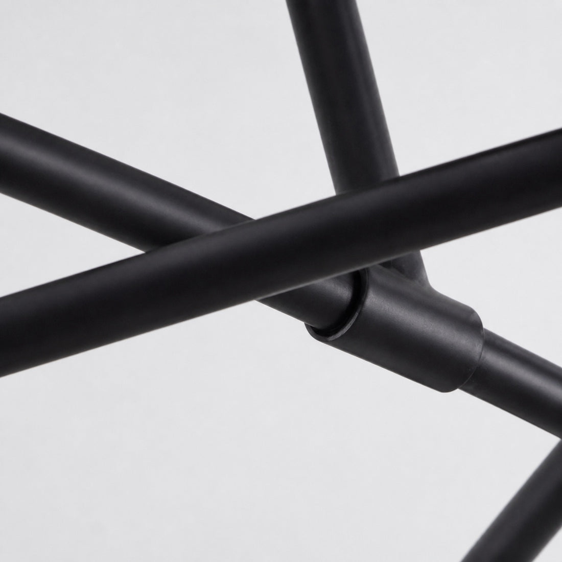 Nordivela Contemporary Semi‑Flush Ceiling Lamp - Sleek Metal Multi Arm Fixture for Home Interiors