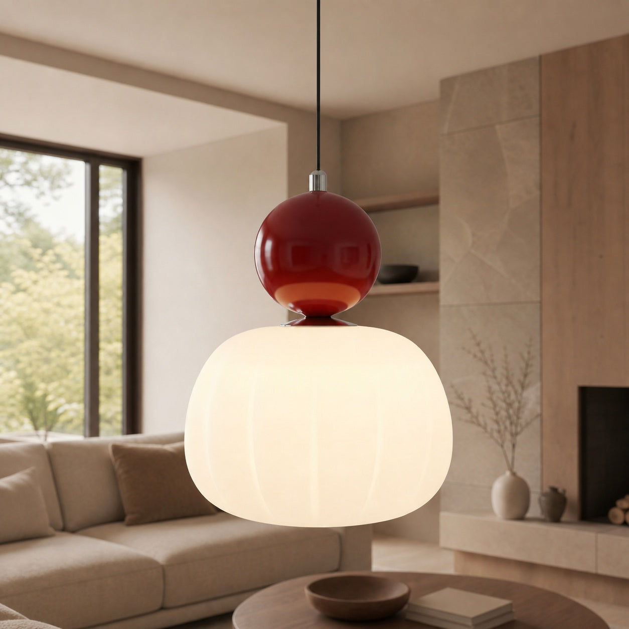 Ornavigo Modern Art Deco Pendant Light – Bauhaus Inspired Lighting for Kitchen Island