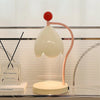 Flower - Shaped Wrought Iron Table Lamp
