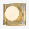 Vellaro Wall Sconce Glass and Metal Design - Timeless Style for Kitchen and Office Lighting