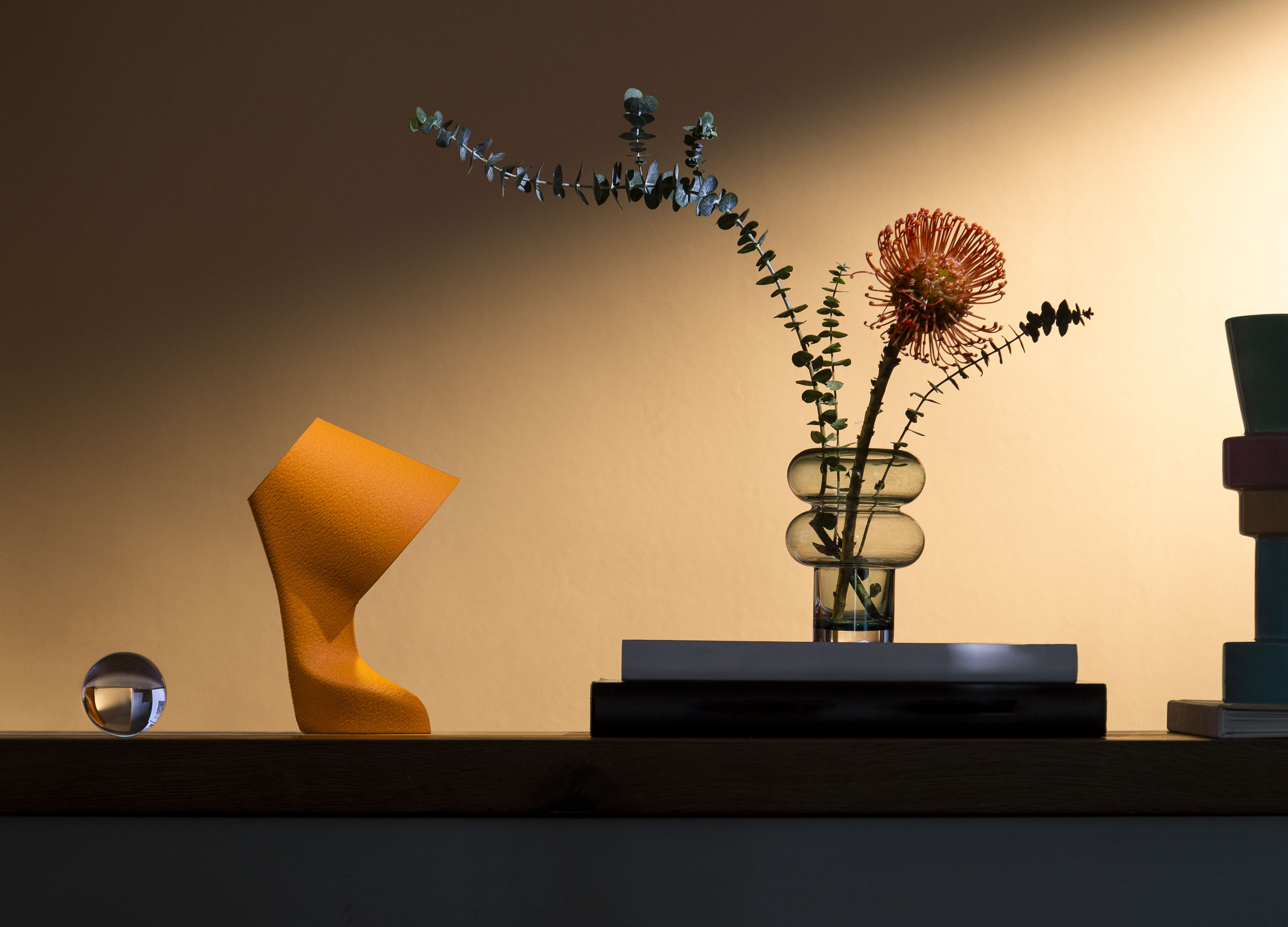 Creative Design Irregularly Multicolor Table Lamp