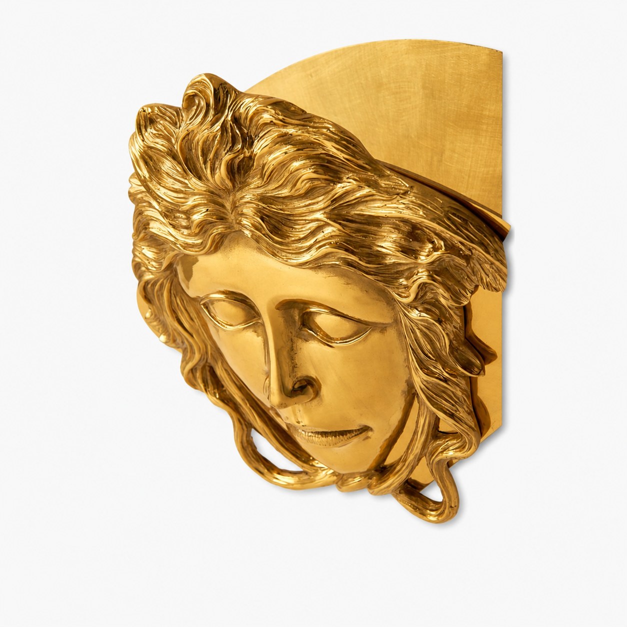 Sphinx Brass Wall Lamp