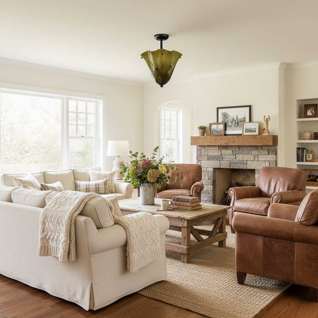 Bellina Decorative Glass Ceiling Light - Modern Sculptural Flush Mount