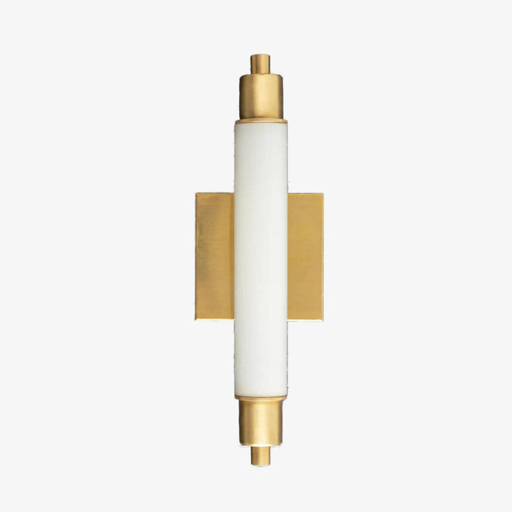 Ornato Luxe Modern Vanity Sconce - Art Deco Wall Light with Cylinder Shade