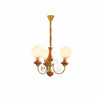 Radiara Chandelier - Layered Stone Disc Design Modern Luxury Style for Dining Room and Living Area