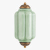 Eloise Brass Wall Sconce – Elegant Milk Glass Vintage Lighting