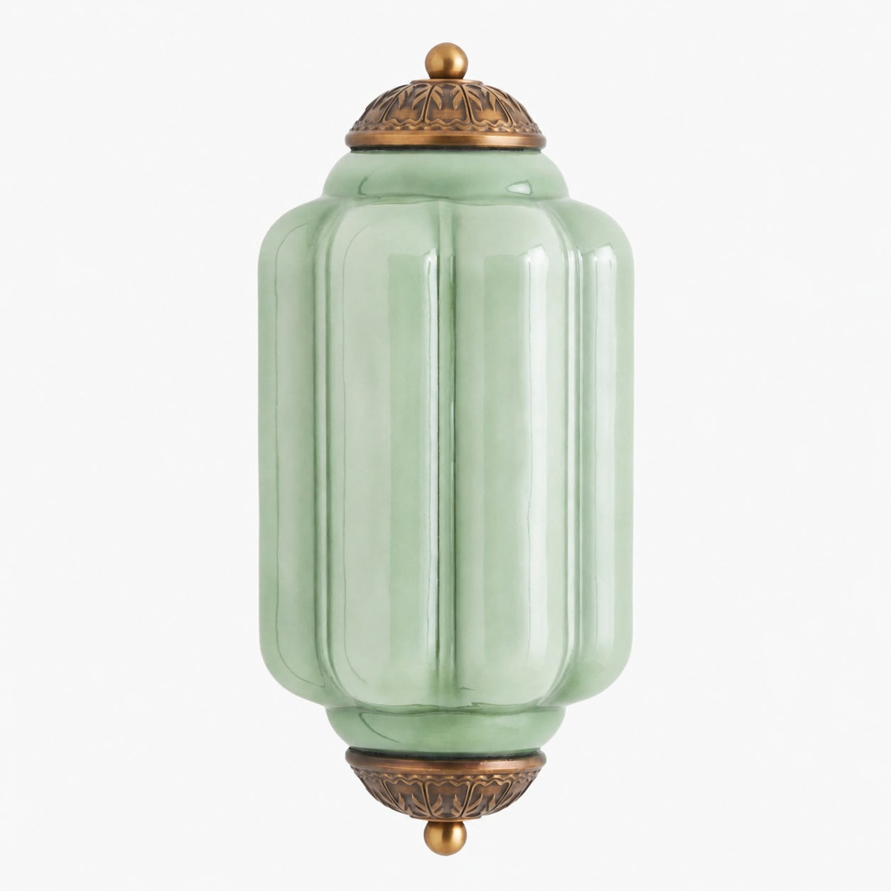 Eloise Brass Wall Sconce – Elegant Milk Glass Vintage Lighting