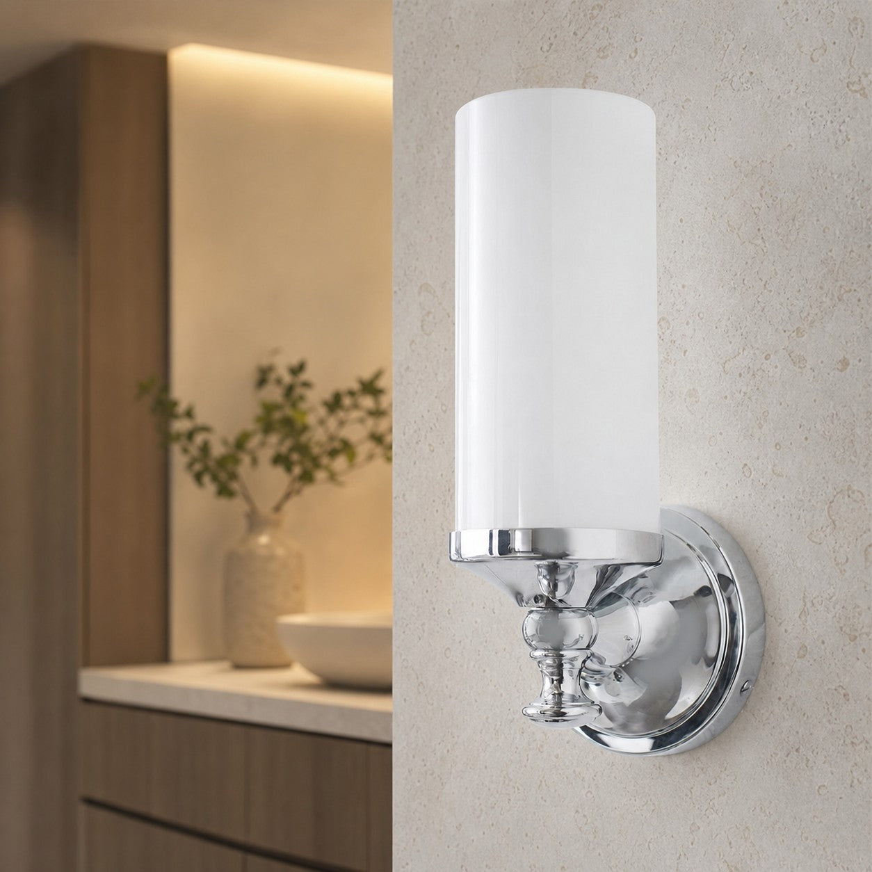 Kalvora Wall Sconce Light Fixture - Contemporary Metal Wall Lamp for Home Décor