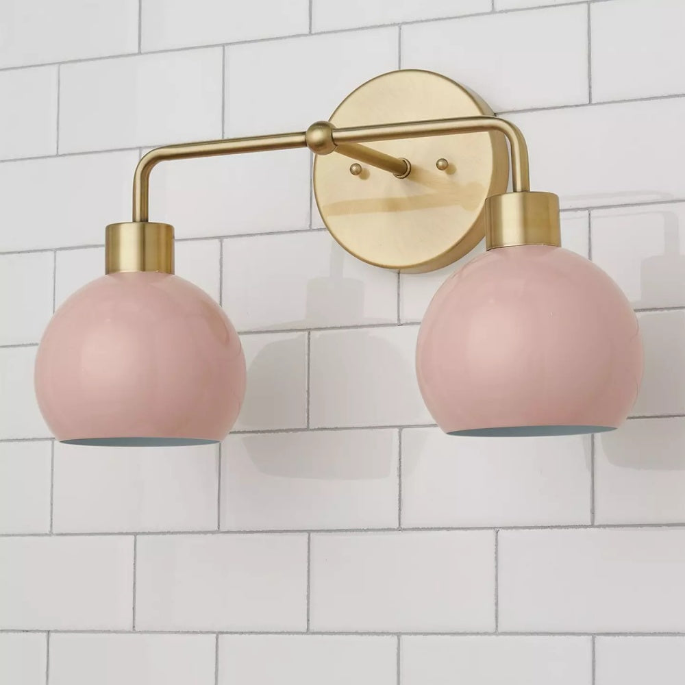 Double Bubble Pop Wall Sconce - Colorful Vanity Wall Light