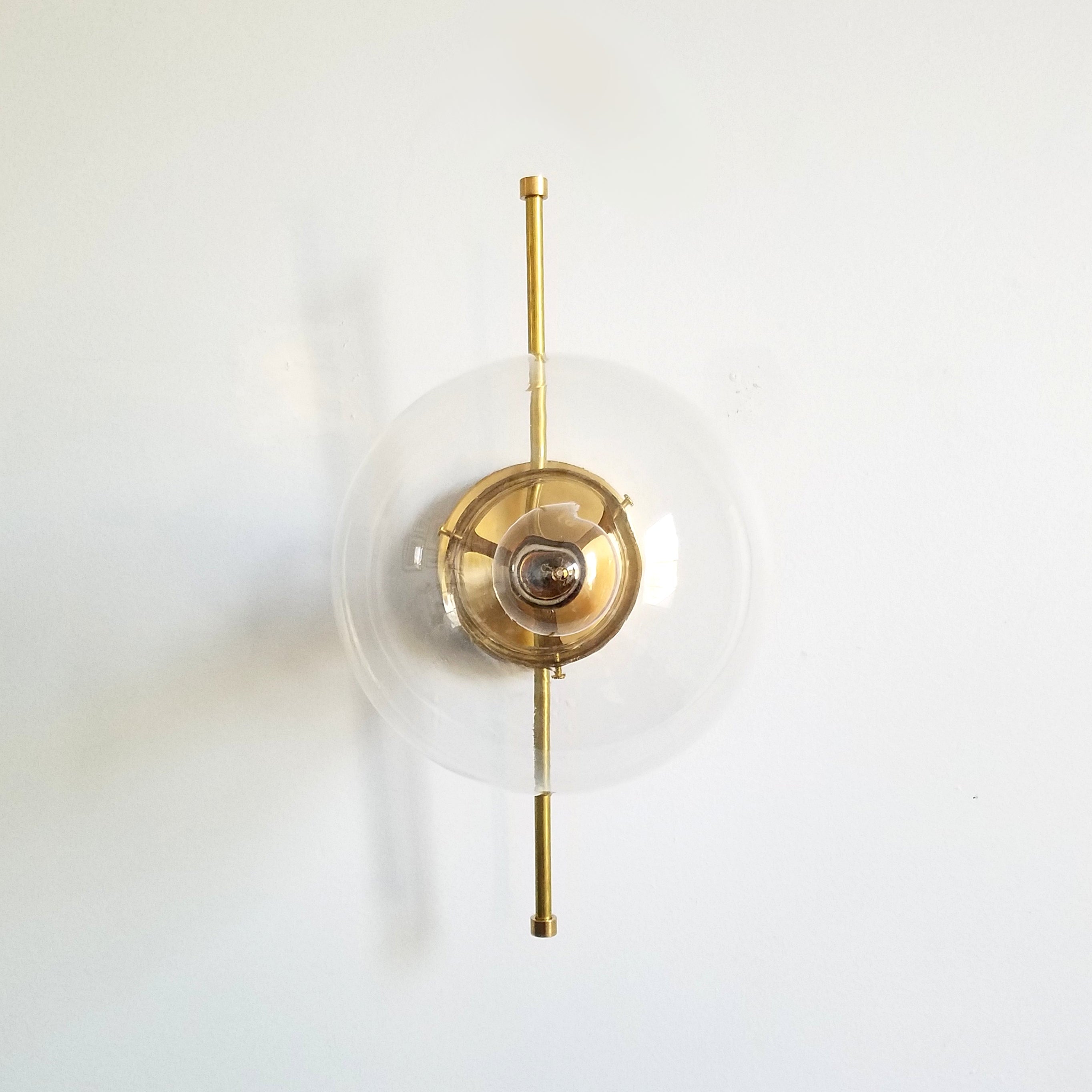 Minimal Wall Sconce Lighting - Globe Flushmount