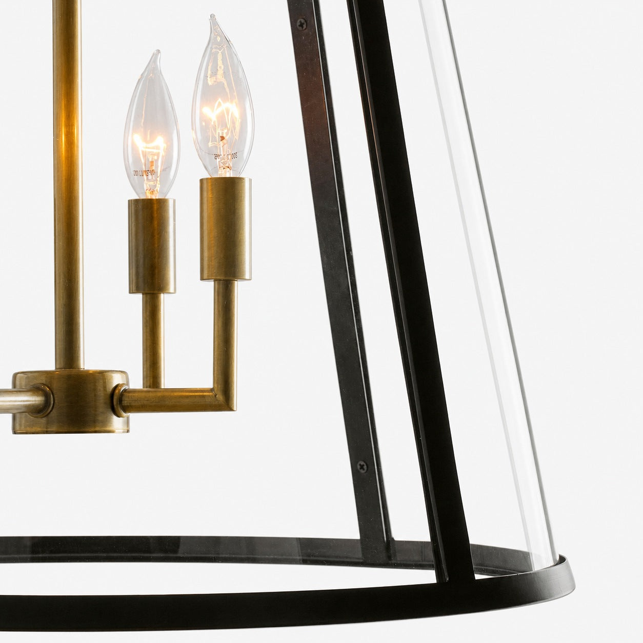 Ferrix Modern Outdoor Lantern Iron Pendant Lamp - Industial Glass Lighting Design