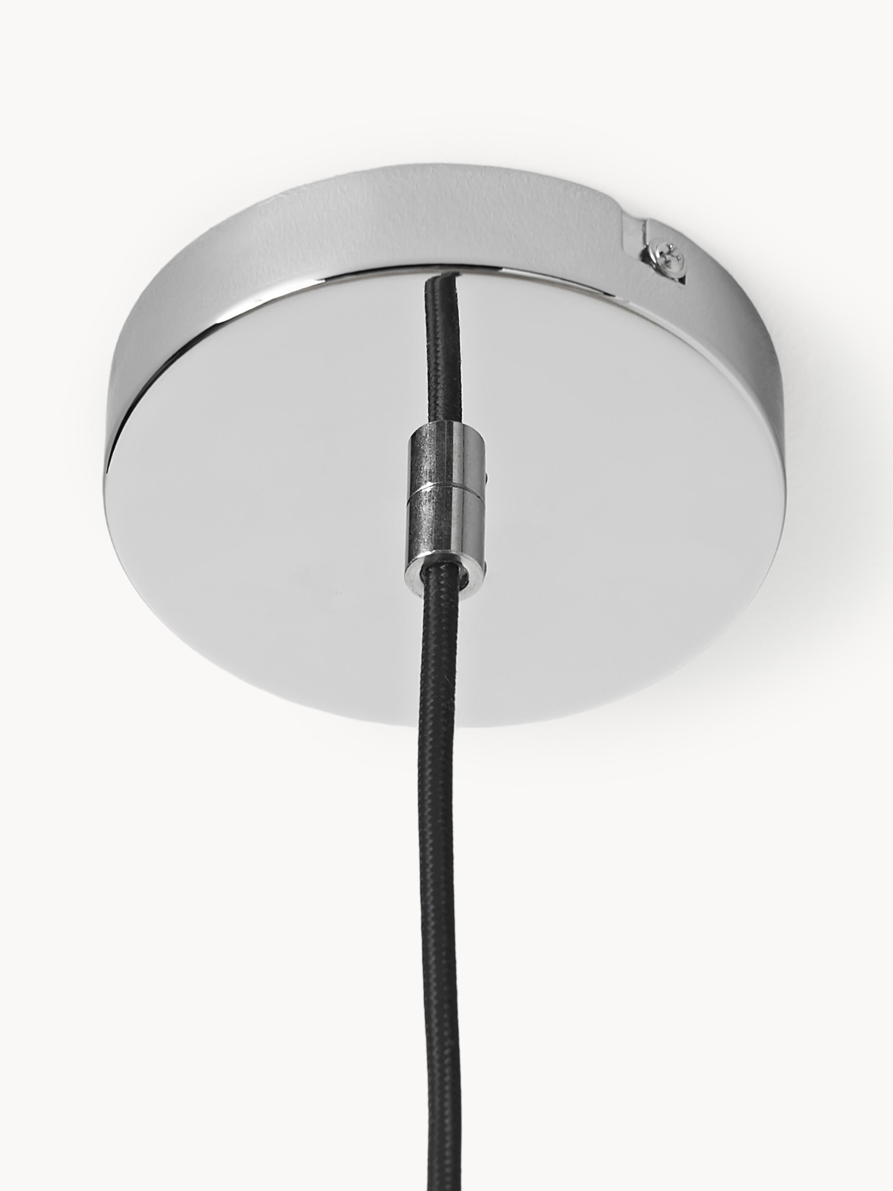 Koloro Elegant Retro Glass Pendant Light – Adjustable Length for Living Room & Hallway