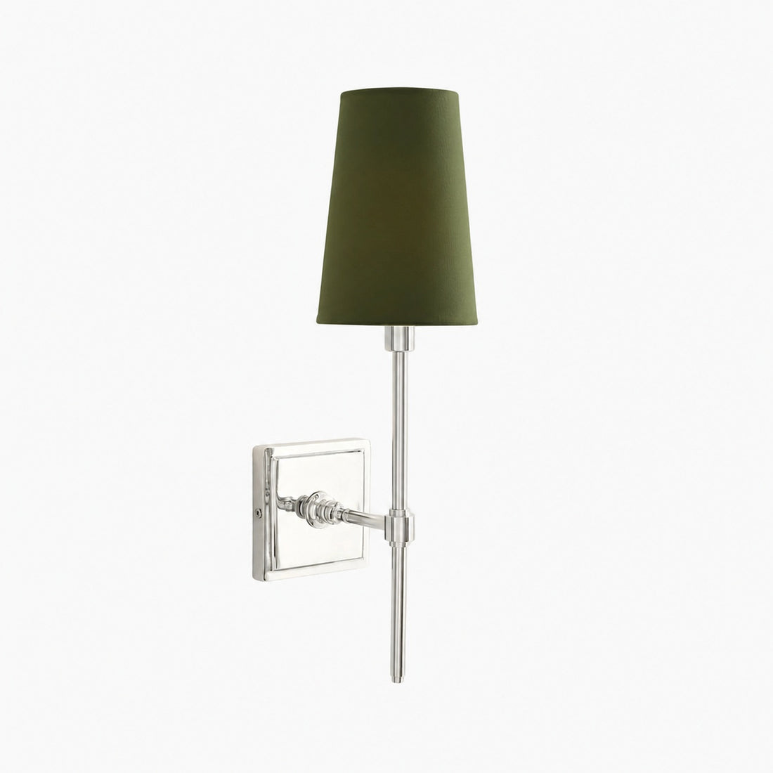 Derlina White Linen Shades Wall Lamp – Retro Metal Multi-Head Lighting Fixture