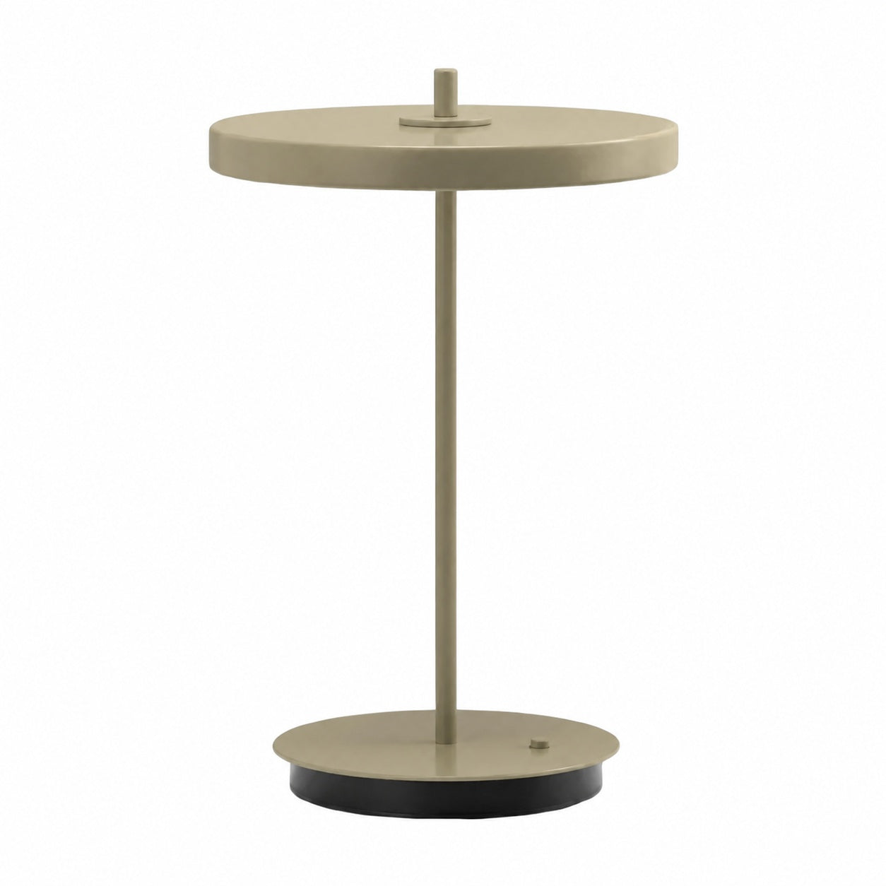 Astris Modern Minimalist Metal Table Lamp Soft LED Illumination for Living Room and Office