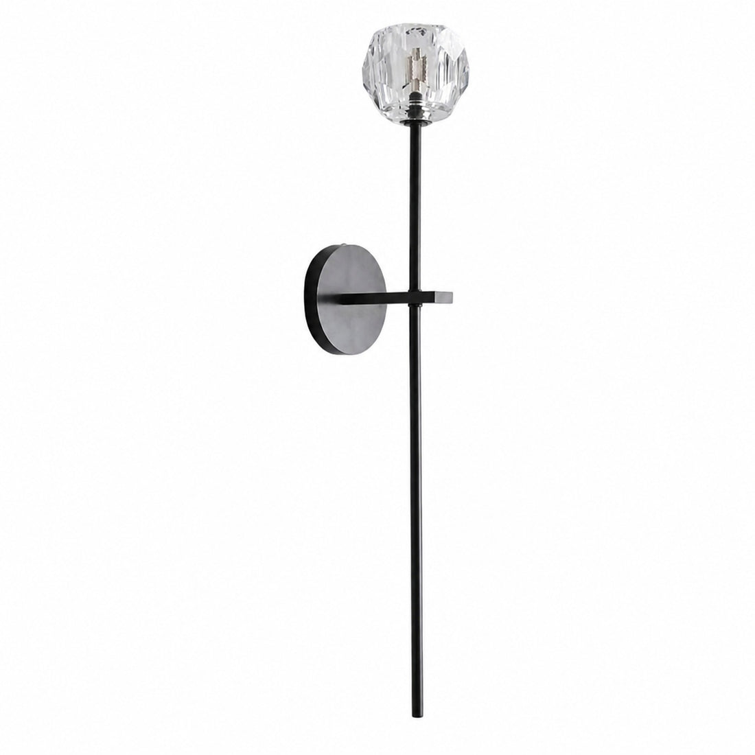 Luxury Crystal Wall Sconce - Brass Frame Modern Wall Light