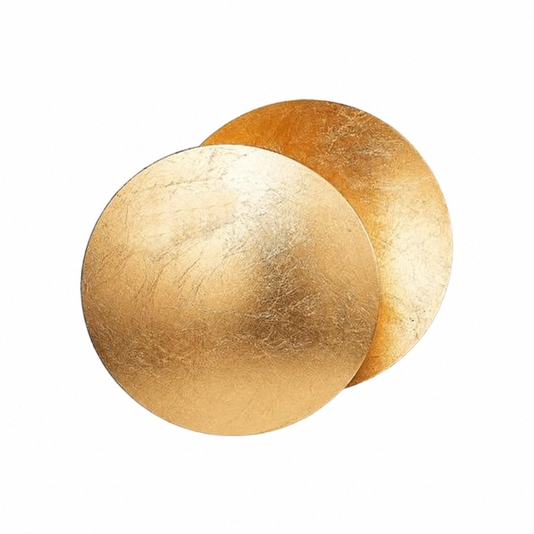 Discola Disc Wall Lamp – Modern Copper Halo Design with Circular Shade for Living Room or Bedroom N20