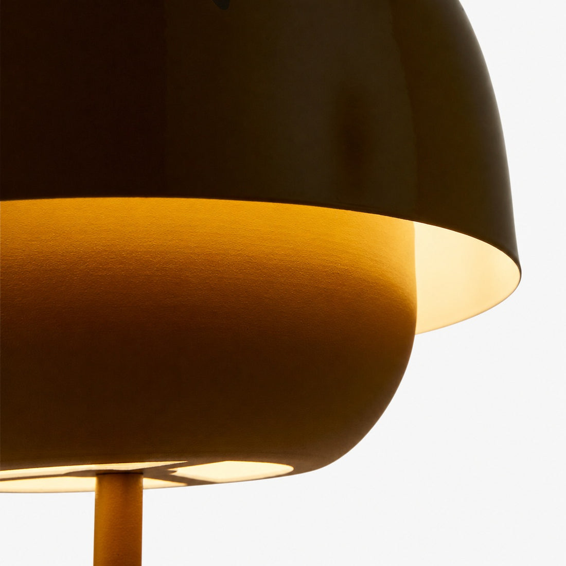 Clinco Contemporary Metal Table Lamp- Retro-Inspired Dome Design