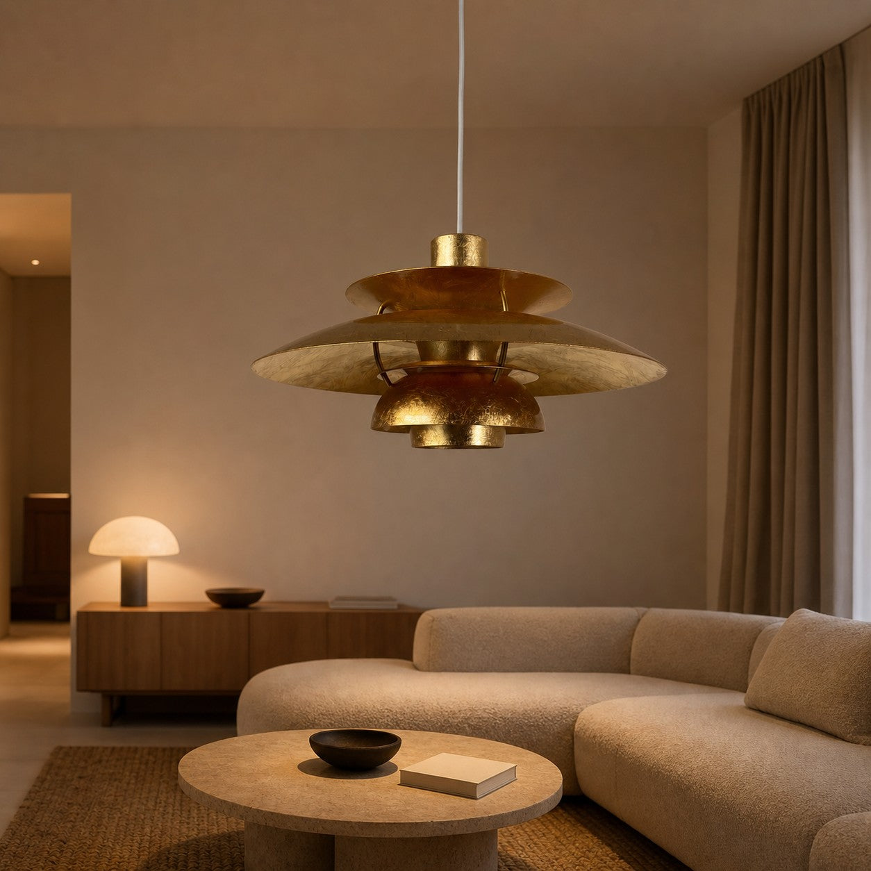 Gold Foil PH Pendant Lamp