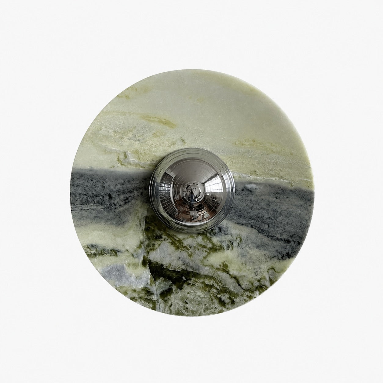 Green Calacatta Marble Sconce