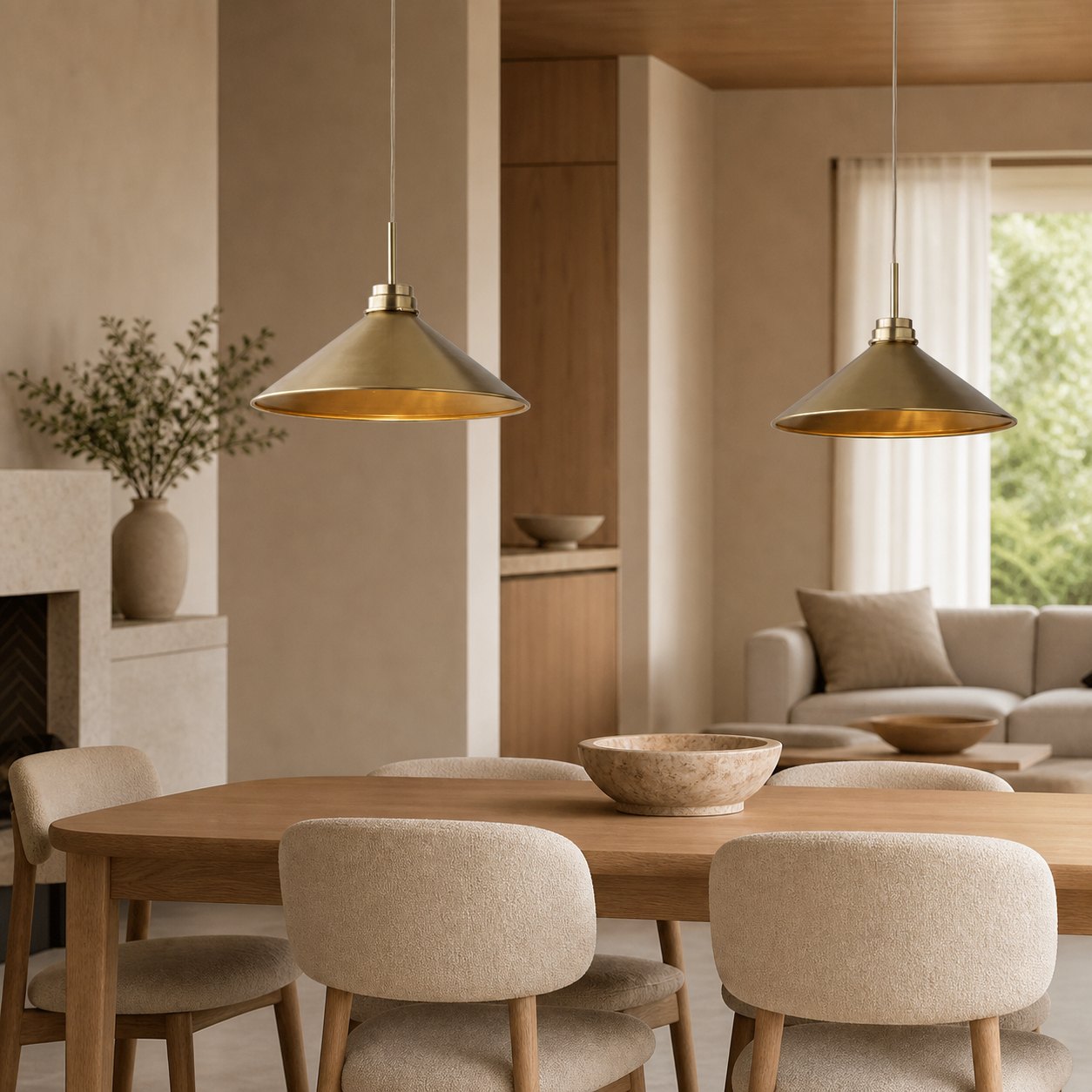 Aurenza Pendant – Minimalist Farmhouse Pendant Lamp for Modern Interiors