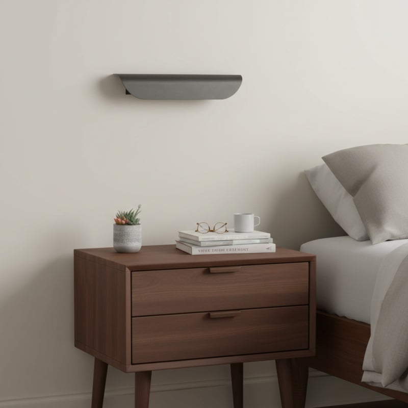 Hidra Modern Metal Wall Sconce – Minimalist Down-Light Sconce for Modern Homes