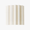 Velura Linen Fold Wall Sconce - Fabric Soft Pleated Design Ambient Lighting for Bedroom or Hallway