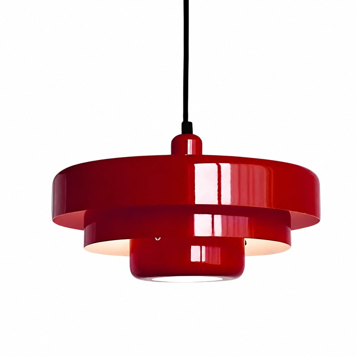 Malero Triple Layer Macarons Pendant Light - Modern Disc Form Lighting for Dining Room or Lounge N52