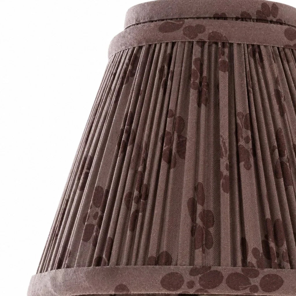 Avelora antique brass arm and round backplate