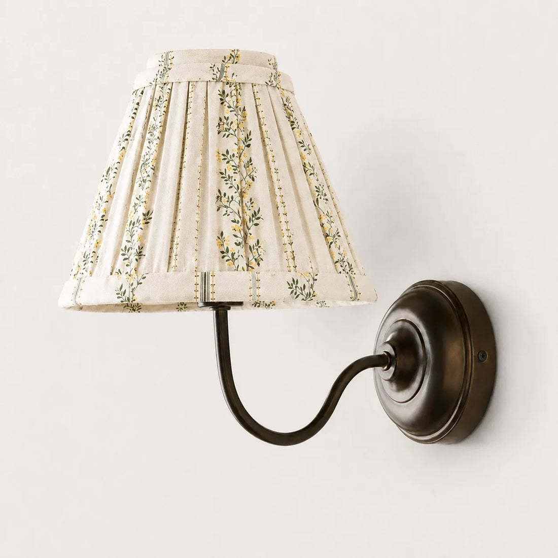Avelora Floral and Antique Bronze wall sconce