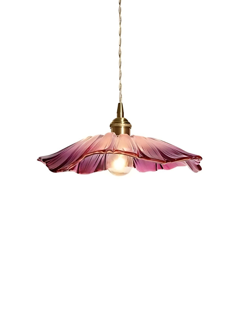 Nordic Flower Glass Pendant Light for Living Room
