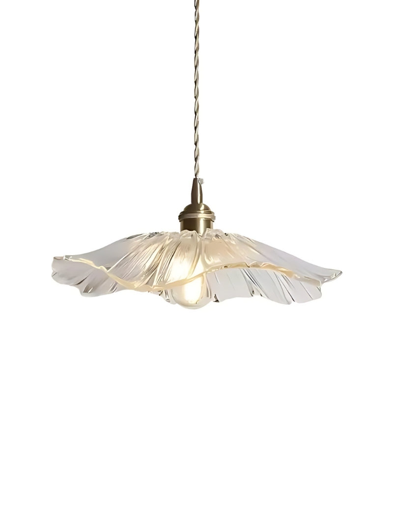 Nordic Flower Glass Pendant Light for Living Room