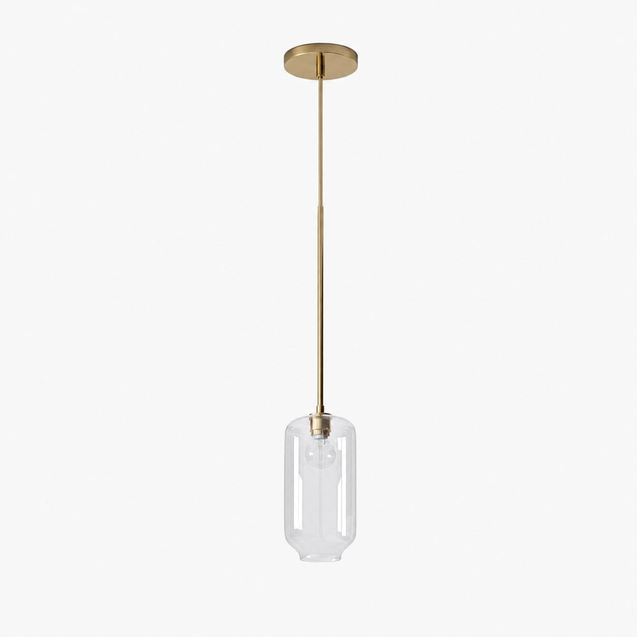 Lumivelle Pebble Pendant Light - Adjustable Glass Shade - Modern Lighting