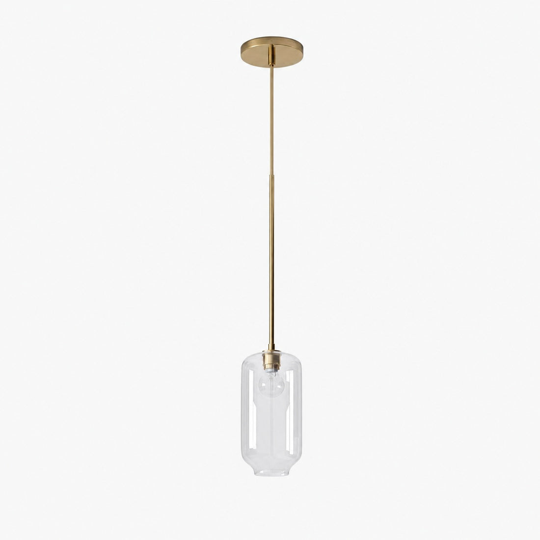 Lumivelle Pebble Pendant Light - Adjustable Glass Shade - Modern Lighting