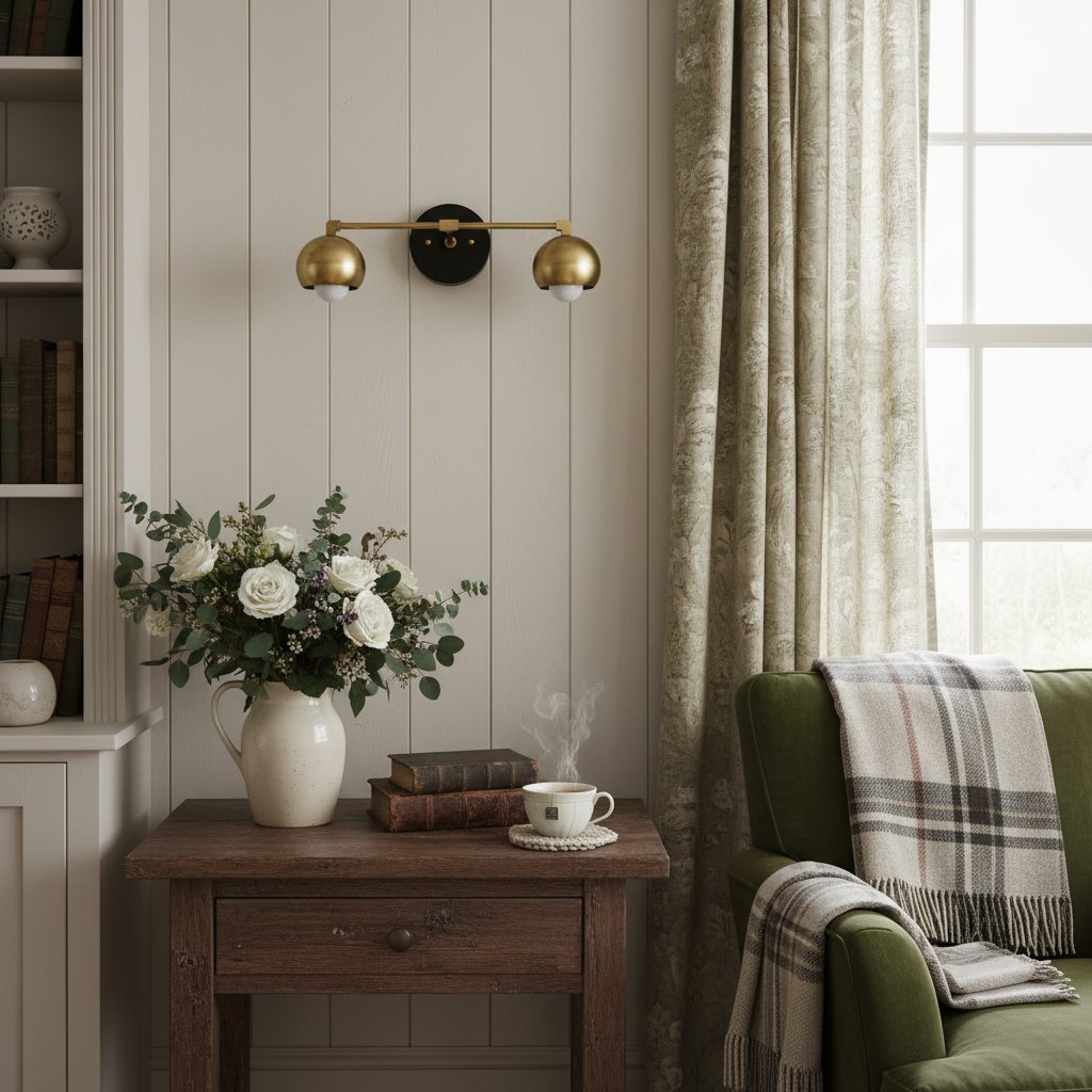 Metio Dome Decorative Vanity Light - Classic Orb Shade Bathroom Wall Lamp