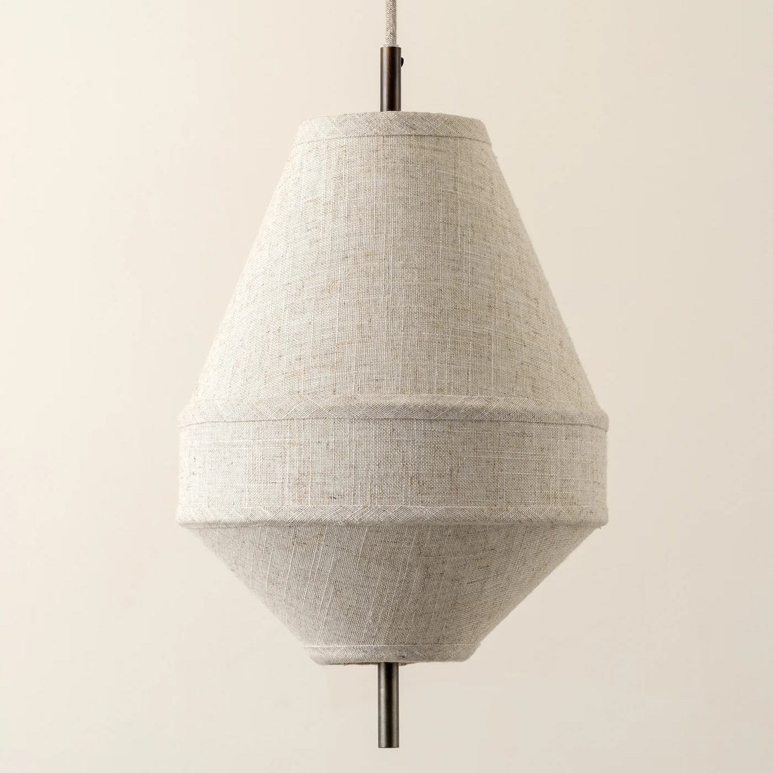 Zalen Layered Linen Pendant Light for Living & Dining