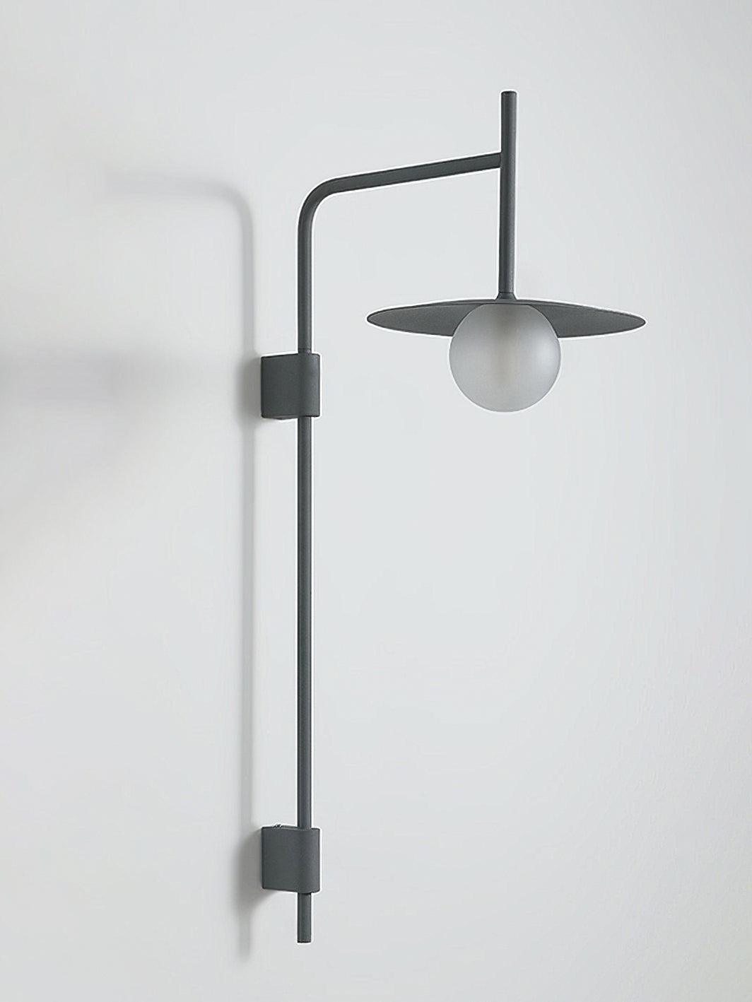 Gea Metal Swing Arm Wall Lamp - Scandinavian Minimalist Nordic Sconce