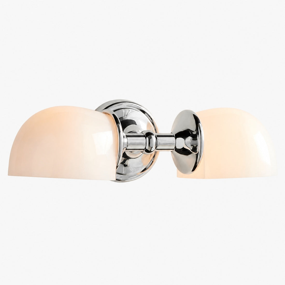 Modern Mercer Double Horizontal Metal Wall Sconce