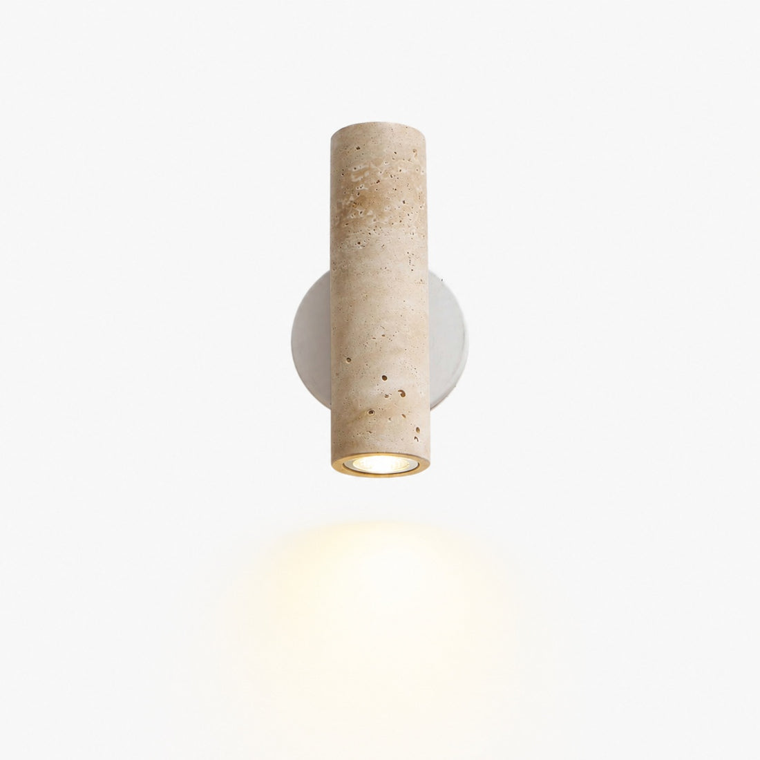 Modern Sculptural Metal Wall Lamp – Minimalist Sconce for Bedroom Living Room Hallway