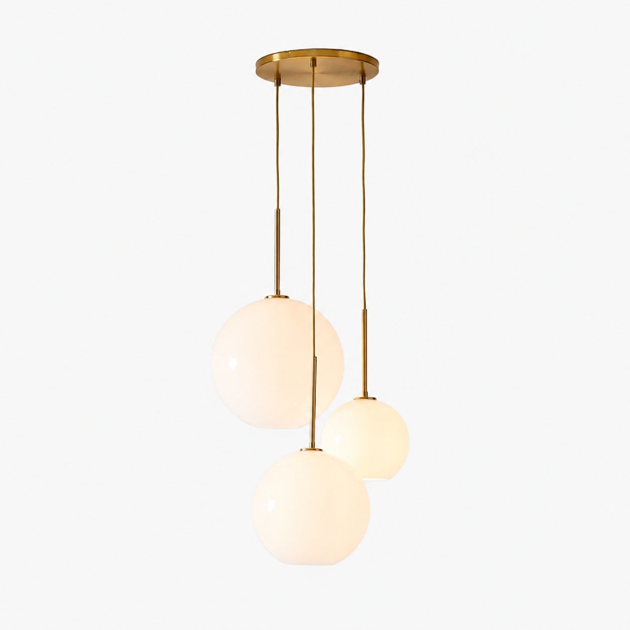 Selvion Minimalist Crystal Chandelier - Handcrafted Glass Sculptural Lighting Fixture