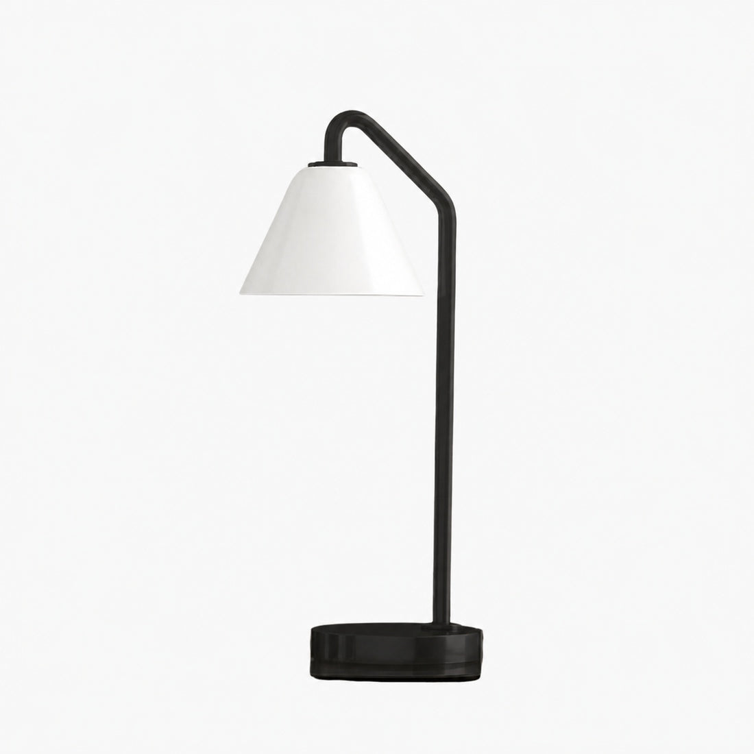 Conica Sculptural Cone Table Lamp - Modern Glass Lighting for Bedroom or Desk