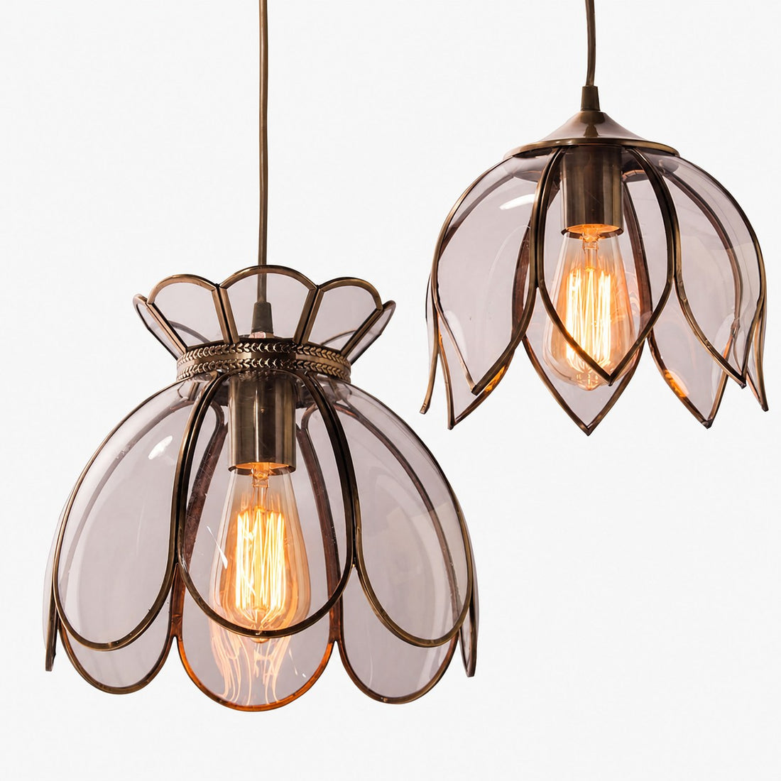 Retro Lotus Pendant Lamp