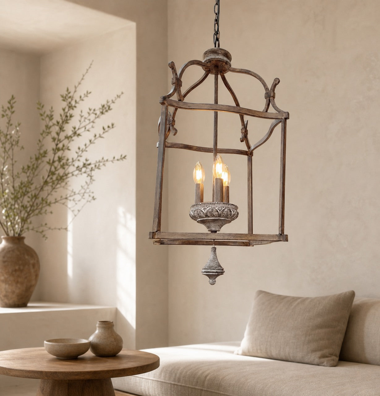 Traditional Birdcage Chandelier