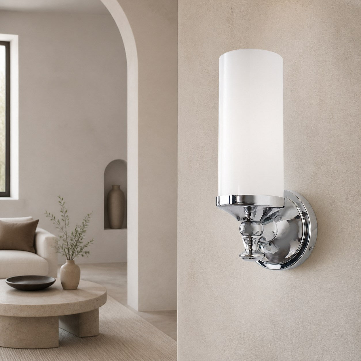 Kalvora Wall Sconce Light Fixture - Contemporary Metal Wall Lamp for Home Décor
