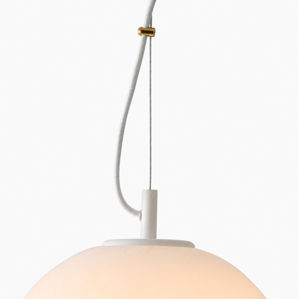 Lumivelle Minimalist Glass Pendant – Adjustable Height Dimmable Design