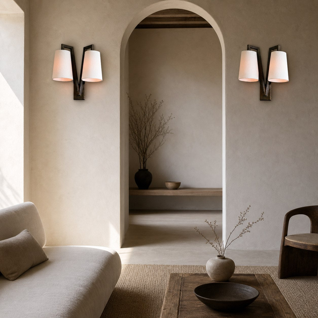 Lena Double Wall Lamp